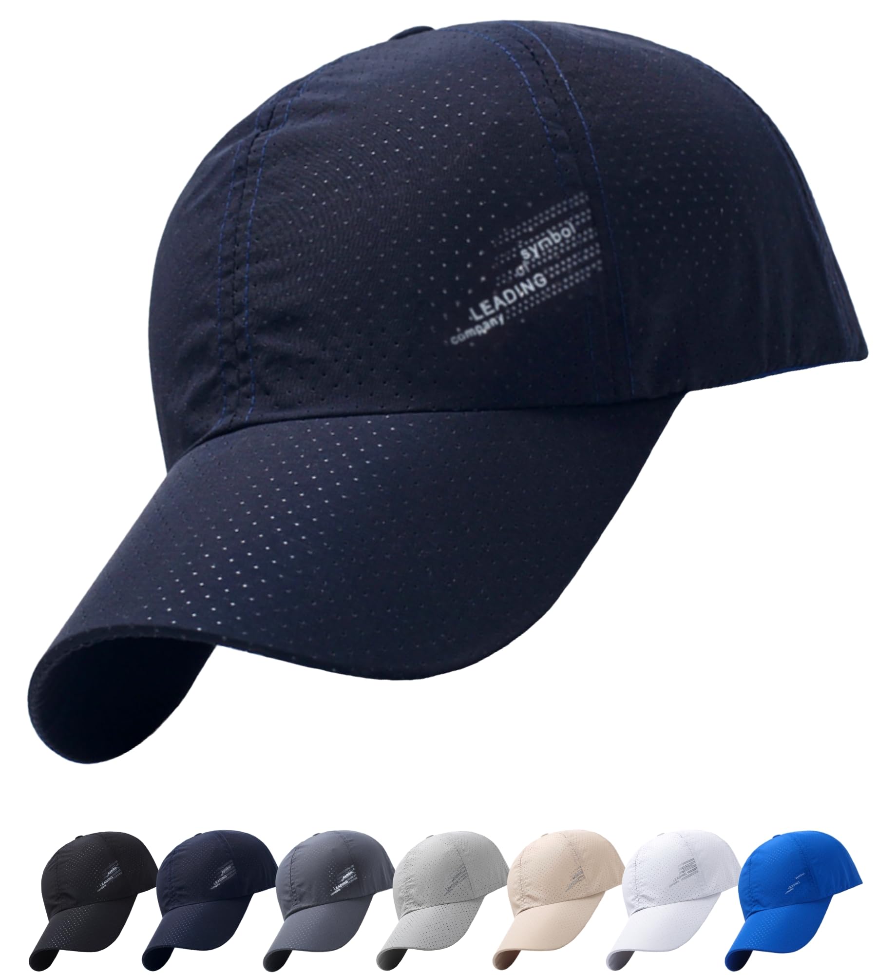 

Кепка для бега Quick Mesh Sports UV с логотипом [M2Ma] мужская, моющаяся, сушка, кепка, удобная, дышащая, кепка, защита, (Включен флот)