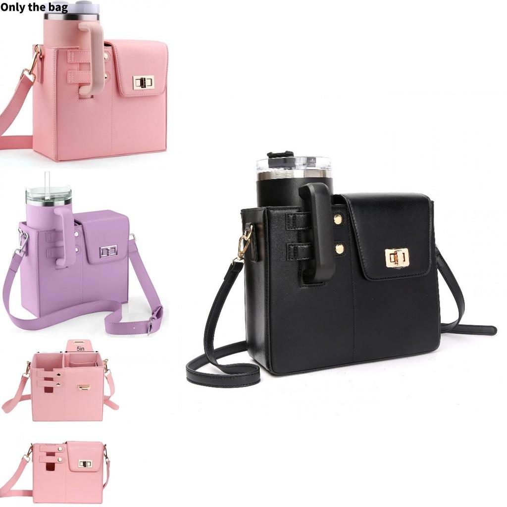 Spacious And Chic Insulated Water Bottle Carrier Bag With Unique Stitching Design