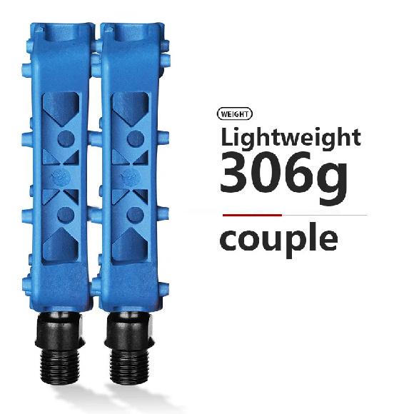KORE Bicycle Pedals Anti-slip Ultralight Nylon Water-proof Footrest Road BMX MTB Flat Platform Bicycle Parts Accessories K916