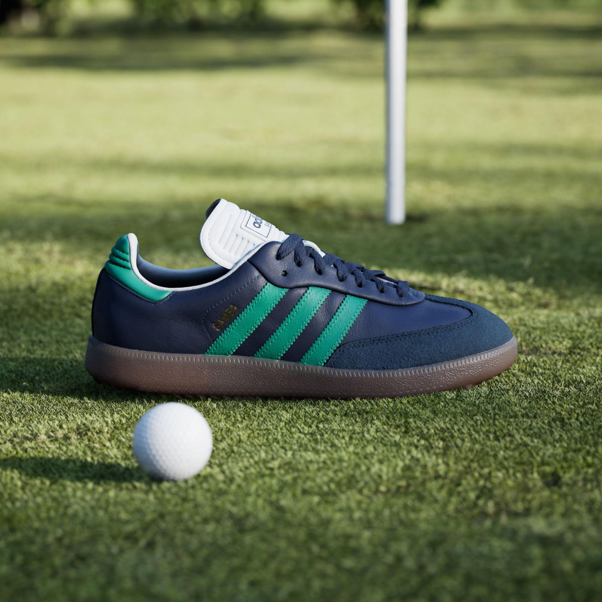 adidas Samba Spikeless Golf Night Indigo Court Green 36.5