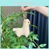 Adorable Cute Alpaca Plush Toy Keychain Soft Stuffed Animal Keychain For Bags