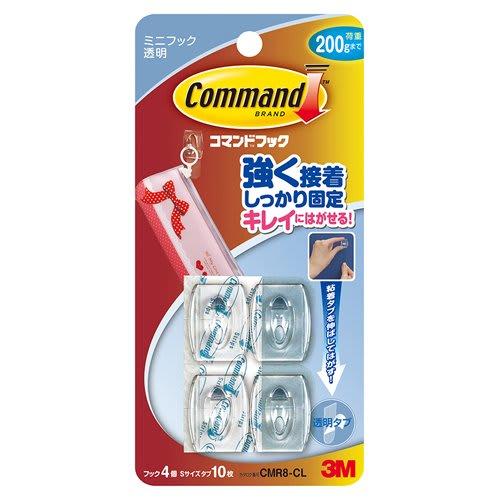3M Command Hook Clear Mini CMR8CL
