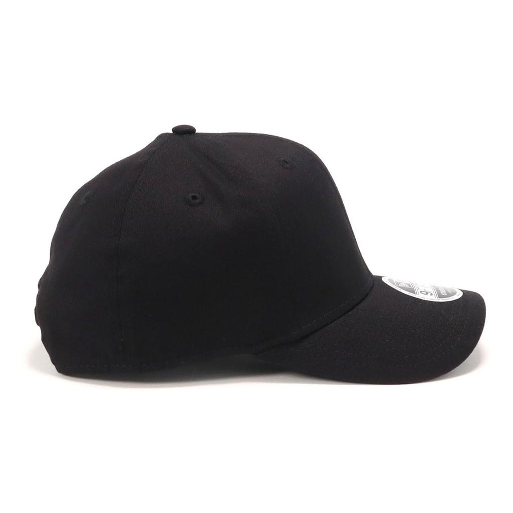 [New Era] Plain Cap Hat BlackWhite ML 950SS BASIC BLK SWHI 25J