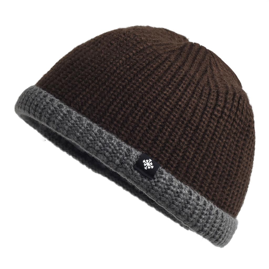 Soft Knitted Beanie Hat Winter Skullies Cap Windproof Thick Warm Hat with Ear Protection for Men Women Outdoor Hip Hop