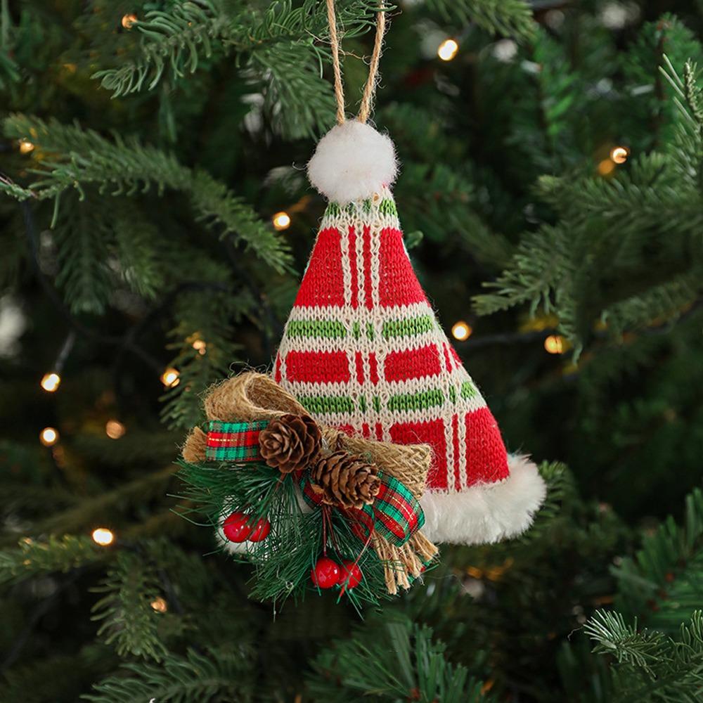 

Clothing Christmas Tree Pendant Plush Christmas Decorations Shop Display Style 1