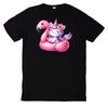 T-Shirt Lustiges Einhorn PoolpartyWird in neuem Fenster oder Tab geöffnet