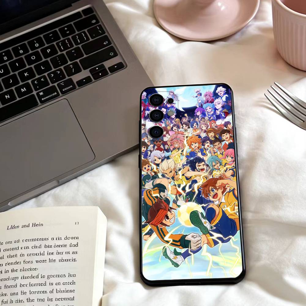 I-Inazuma Anime  Eleven Poster  Phone Case For Samsung S25,24,23,22,30,21,10,9,Ultra,Plus,Lite,FE,4,5 G Soft Black Case