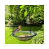 Hanging Bird Bath Feeder Birdbath Fo Garden Outdoor Yard Farm Decor Humming Bird Feeder Tray for Bird Lovers Birdbath Bowl