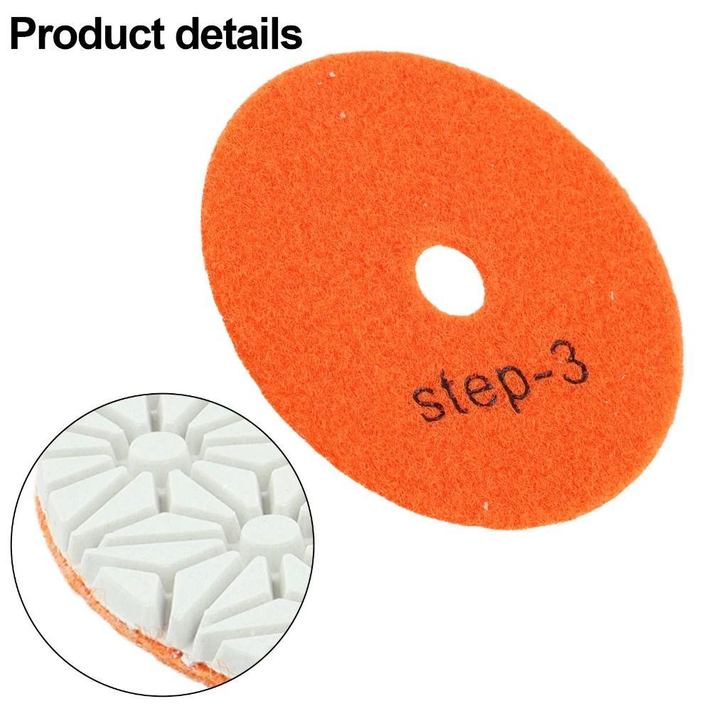 Resin powder Stone Grinding Disc 4 Inch Size Marine Buff Wheel Floor Abrasive Pad Granite Grinding