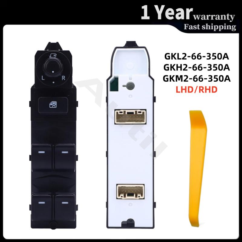 GKL2-66-350A GKH2-66-350A GKM2-66-350A LHD/RHD Front Left Right Power Window Switch for Mazda 6 2014-2016 Window Lifter Button