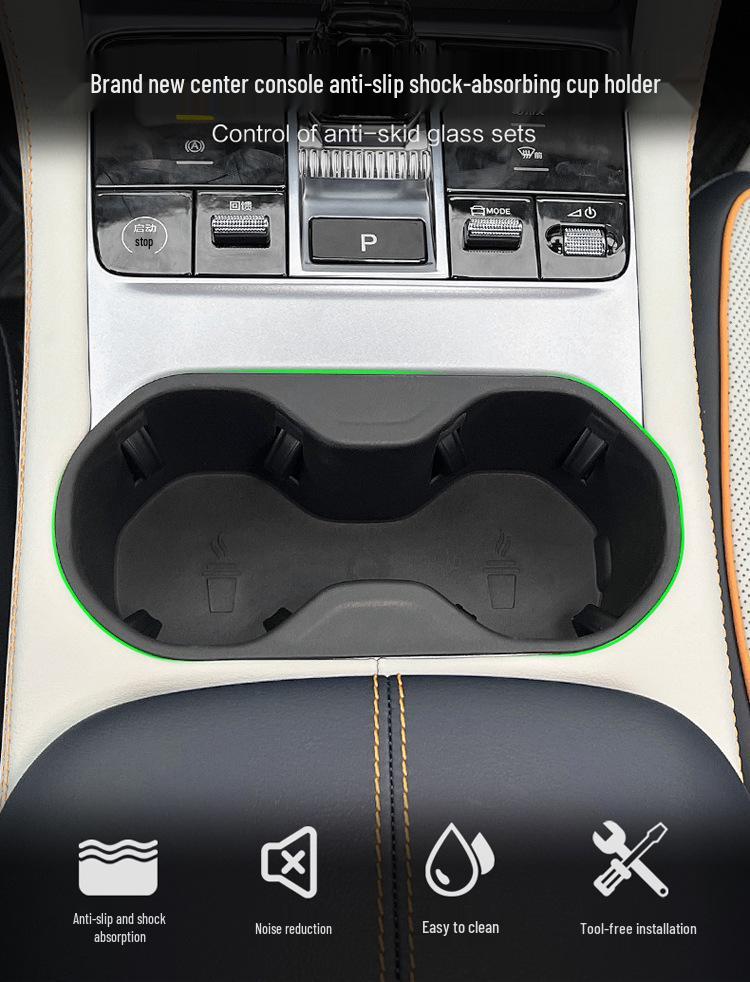 23-25 Song PLUS Center Console Cup Holder Cover Non-Slip Car Storage Mat Accessory