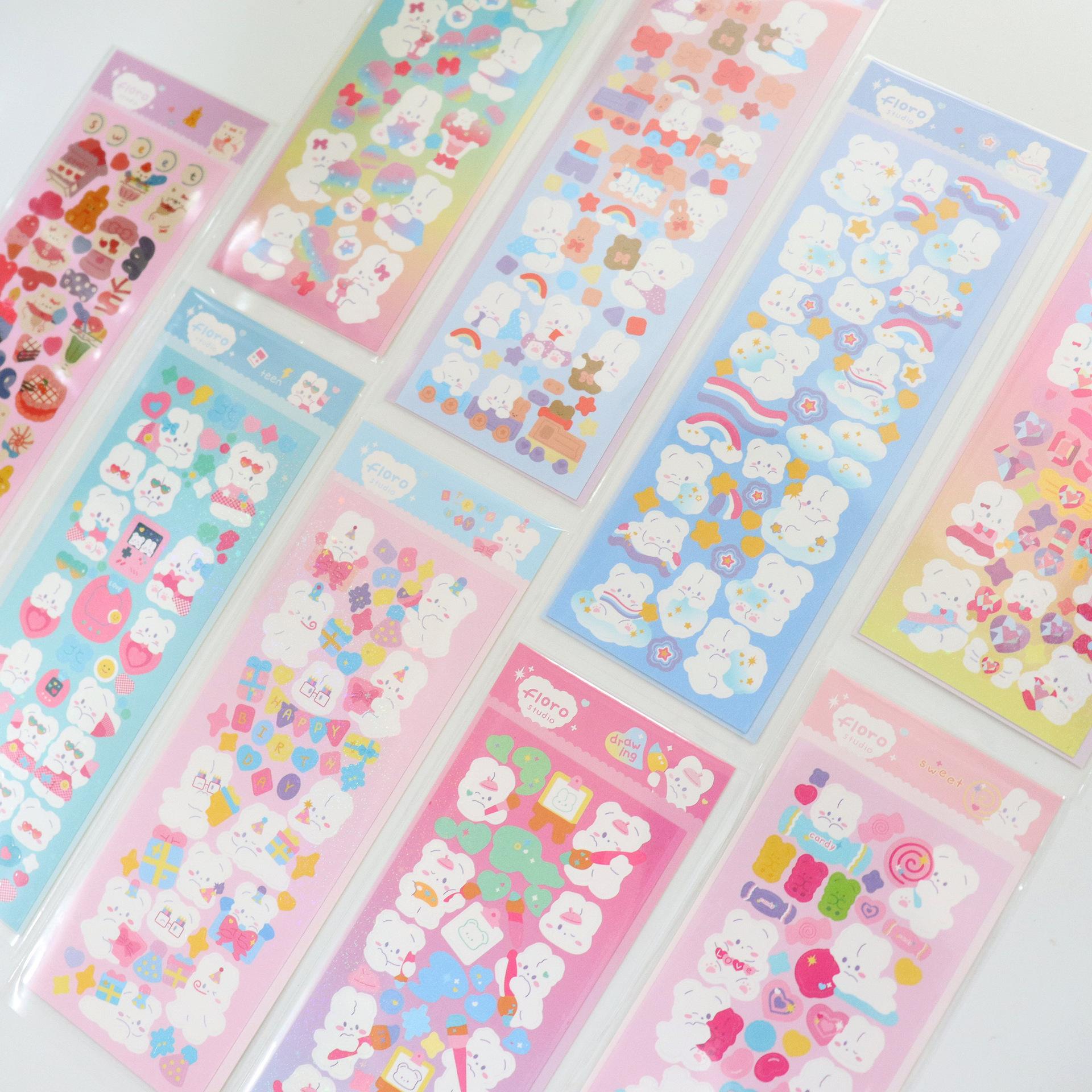 Лазерная наклейка PET Bottom Google Card наклейка Декоративная DIY Материал iPad — фото 3