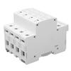 385V AC Surge Protective Device 4P 35mm Rail Mount Arrester Overvoltage Protector for Home Use