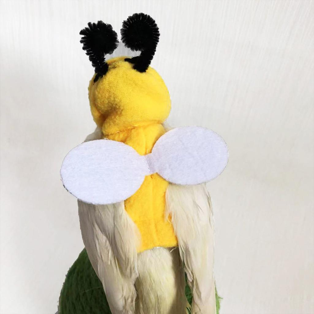 Kleines Vogel Verkleidungskleid Wellensittiche Fluganzug Papageienkostüm Hautfreundlicher Modeanzug Kakadus Flugkostüm