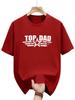 Mens fashionable casual comfortable and loose top sporty roundneck shortsleeved Tshirt top