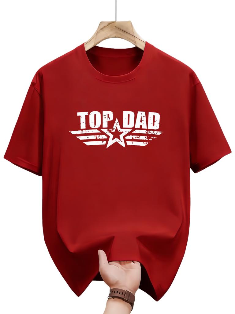 Mens fashionable casual comfortable and loose top sporty roundneck shortsleeved Tshirt top