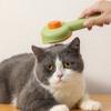 Pet Supplies Stainless Steel Cute Shape Pet Pin Comb Self-Cleaning Cat Comb Floating Hair Removal Pet Comb