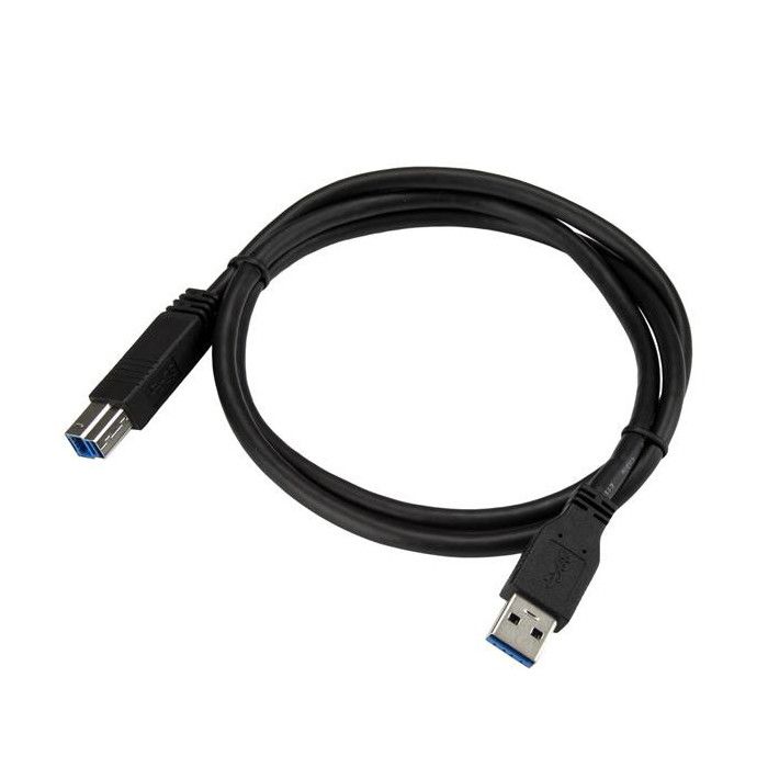 Câble Certifié USB 3.0 A vers B - STARTECH.COM - 1 m - Noir