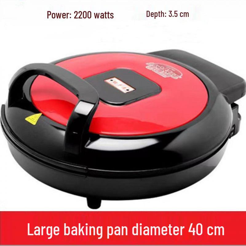 Large Multifunctional Double-Sided Electric Griddle with Deepened Design