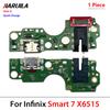 11Pcs , Usb Dock Charger Port For Infinix Hot 11 Play Smart 9 Spark 11C 1G Hot 11 Charging Board Module Flex Cable With Micro