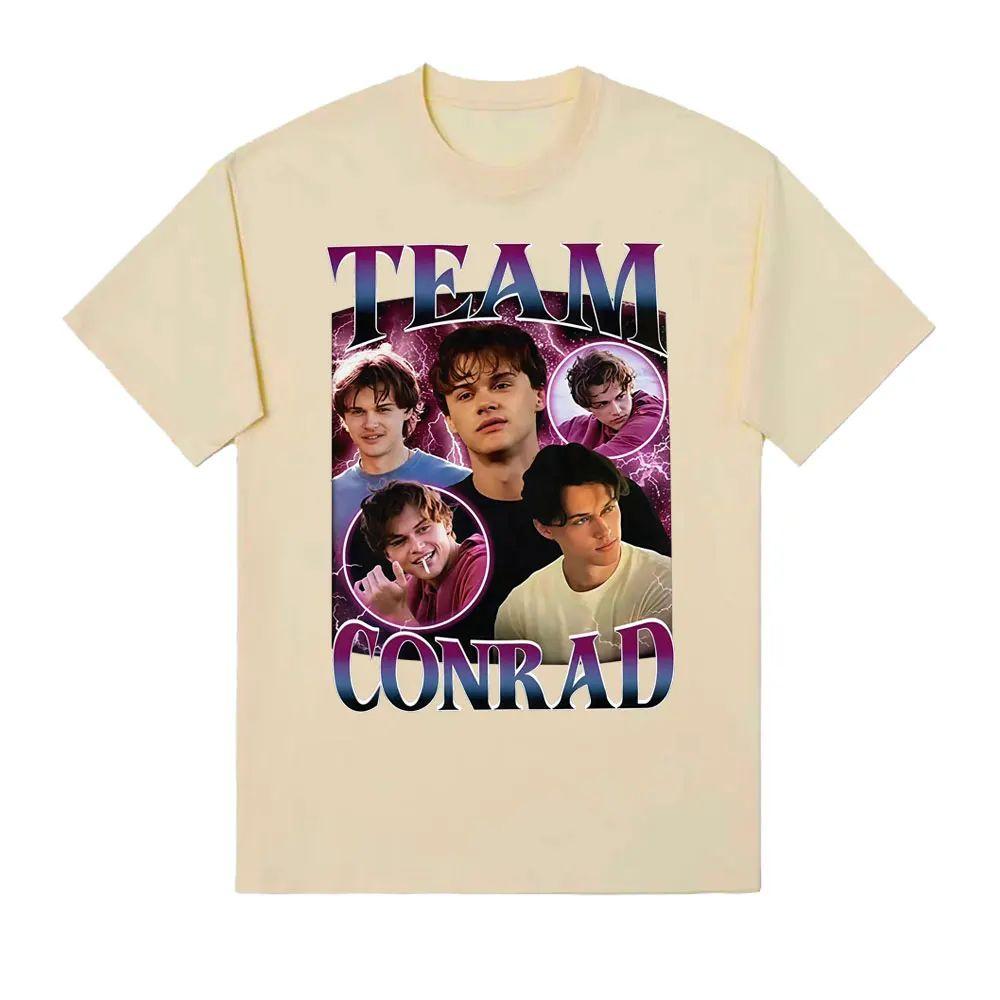 Mode Retro Top Y2K Top Film- und Fernsehrolle Druck Kurzarm T-Shirt Trendy Baumwolle Lässig Lockeres T-Shirt Unisex