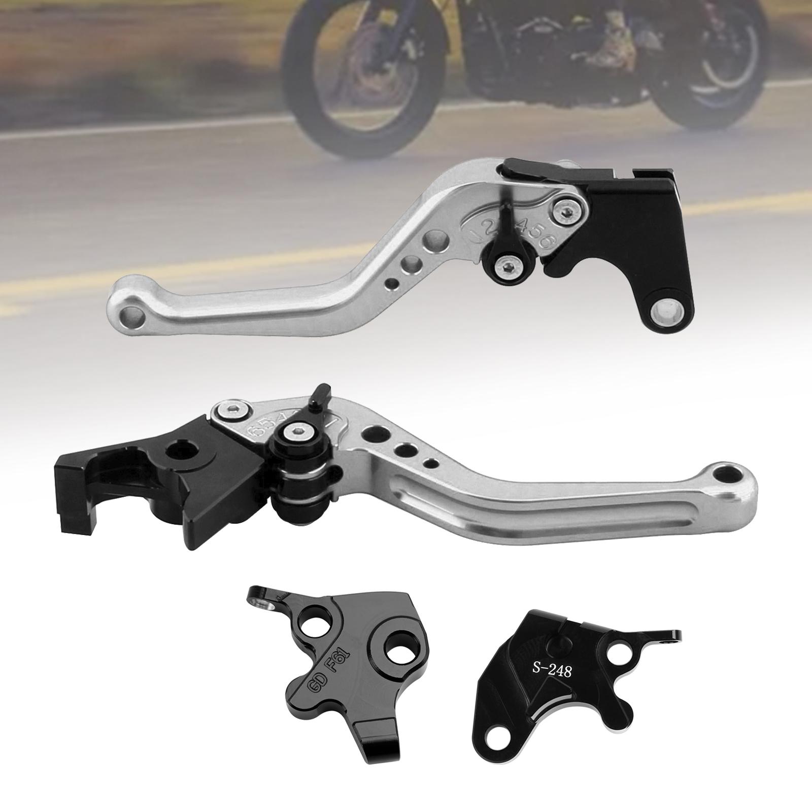 НОВЫЙ короткий рычаг тормоза сцепления подходит для YAMAHA YZF R125 2008-2011 серебряный