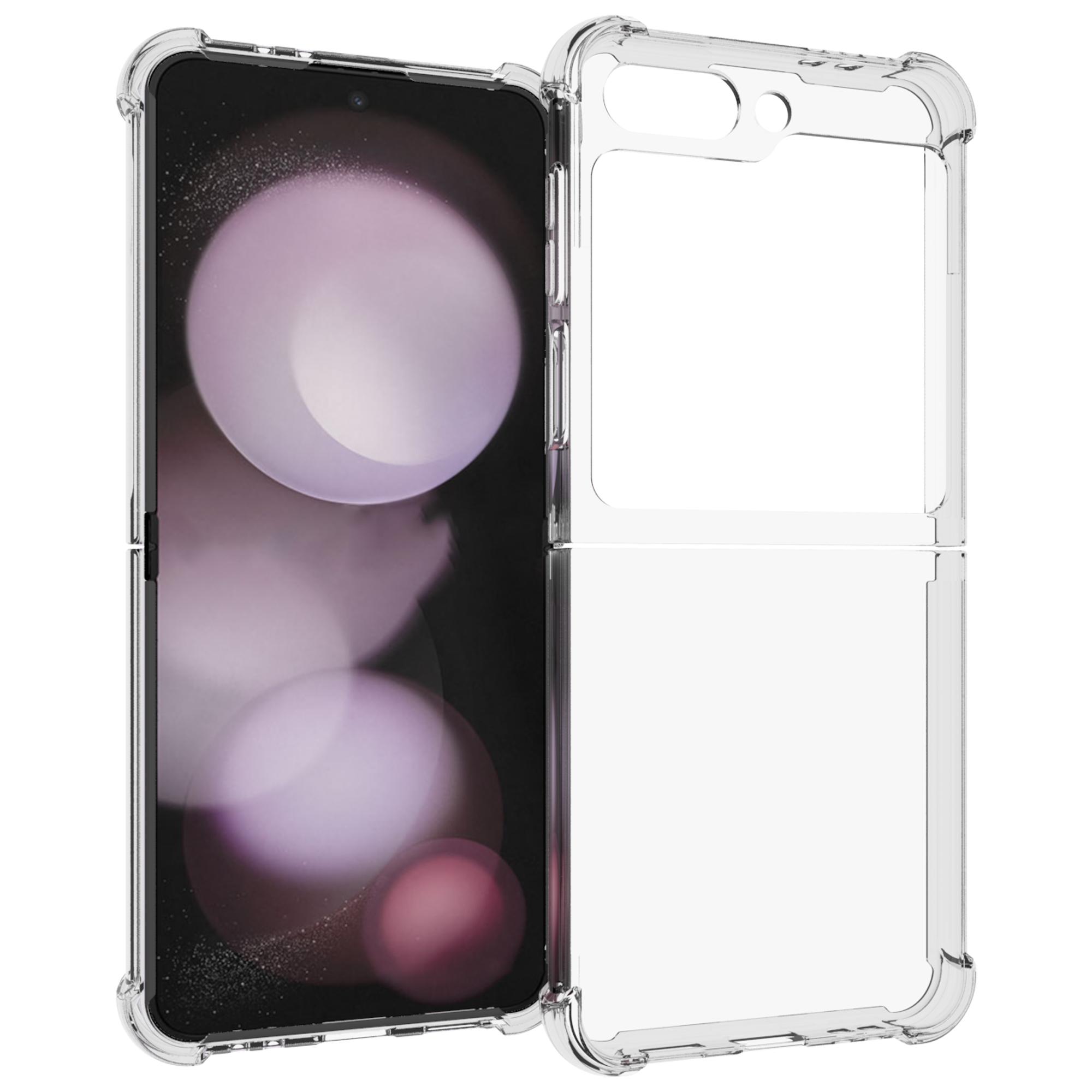 

Для Samsung Galaxy Z Flip6 5G тонкий чехол для телефона TPU нескользящий HD прозрачный чехол для мобильного телефона A