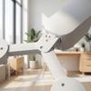 3-Speed 2-in-1 Ceiling Fan Light Dimmable 3-Color Temp Ceiling Fan Light with Remote Remote Control Adjustable