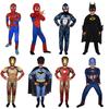 Halloween captain America clothes child cosplay cos spider iron man hulk one-piece muscle suit