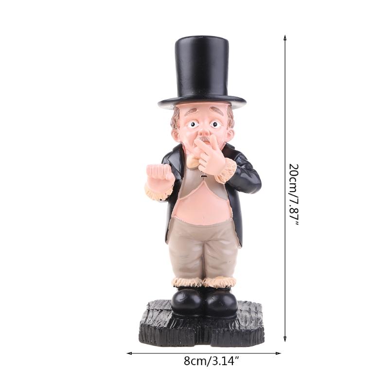Toilet-Butler Courtyard Decoration Statue Resin Ornament Cute Figurine Home Decor Bathroom Funny Sculpture Home Ornament