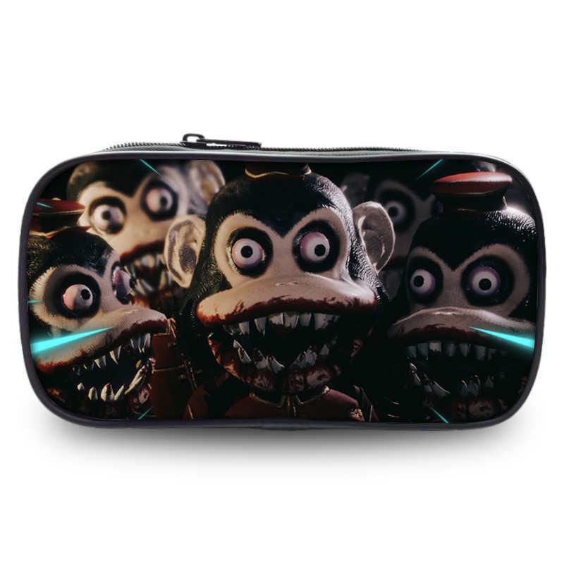 Spacious Dark Deception Pencil Case For Students In Durable Oxford Fabric