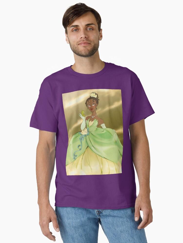The Princess and the Frog Green dress Classic T-Shirt