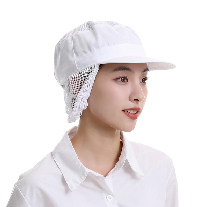 Chef Hat Dust-Proof Workshop Catering Hat Food Factory Work Hat Canteen Work Hat
