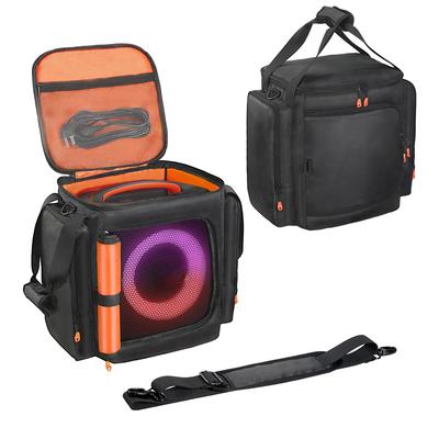 Für JBL Partybox Encore Essential 2 Tragbarer Lautsprecher Staubschutzhülle Großes Fassungsvermögen Doppelseitige Lautsprecher-Aufbewahrungstasche Encore Essential