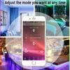 5/4/3M Bluetooth LED Streifen Licht Smart RGB Led Lichter Zimmer Dekor Keine Wasserdicht Diode Flexible Band Controll + Adapter