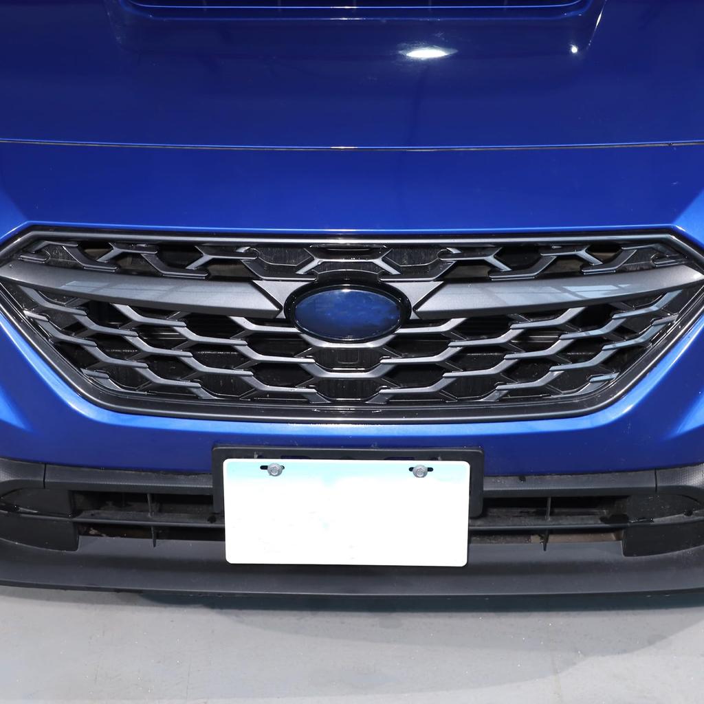 DIYUCAR Kompatibel med Subaru WRX S4 VBH 2023 2024 Dekorativ logoringramme foran og bak Dekorativt merke Enkel tape