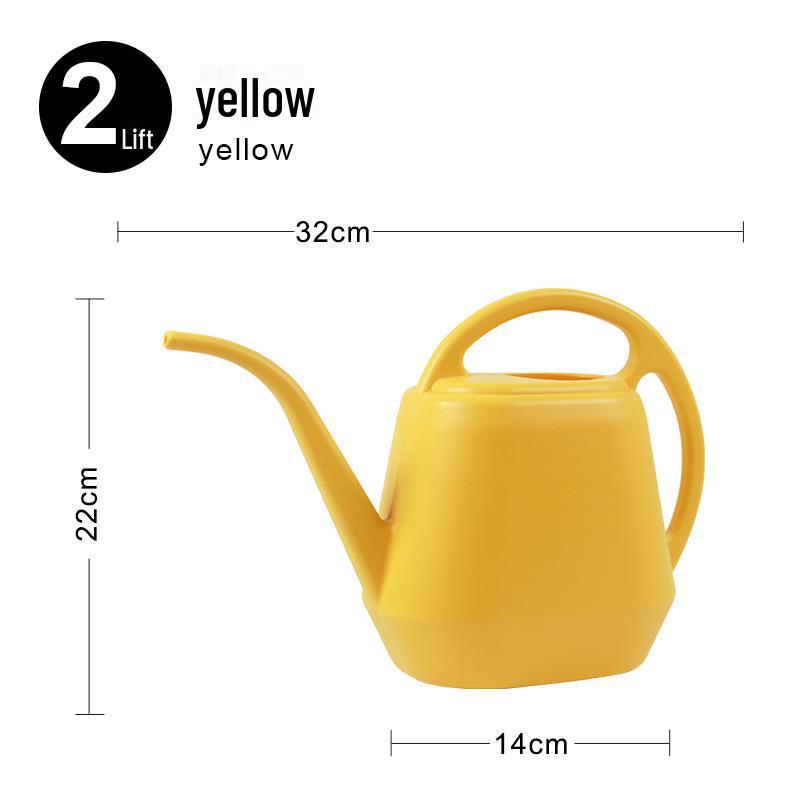 

Детская портативная лейка с длинным носиком объемом 2 л - прочный пластик для домашнего садоводства