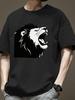 Men's 100% Pure Cotton T-Shirts Styles for Summer Are Loose - Fitting Breathable and Comfortable Offering an Ideal Choice