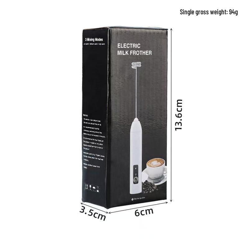 USB Electric Milk Frother and Egg Beater Whisk for Coffee and Baking