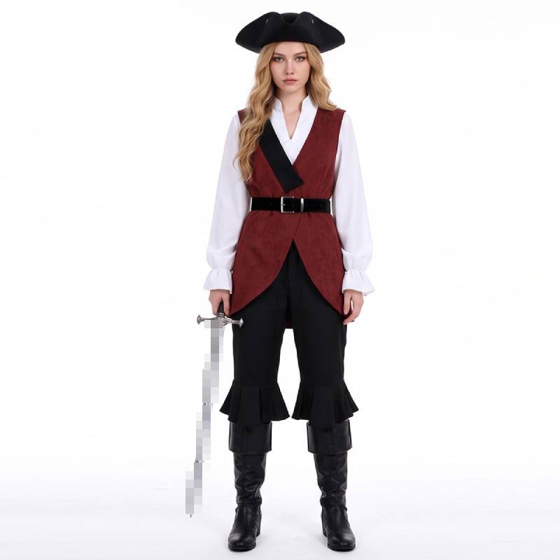 Pirates Of The Caribbean Elizabeth Cosplay Costume For Halloween And Role Play