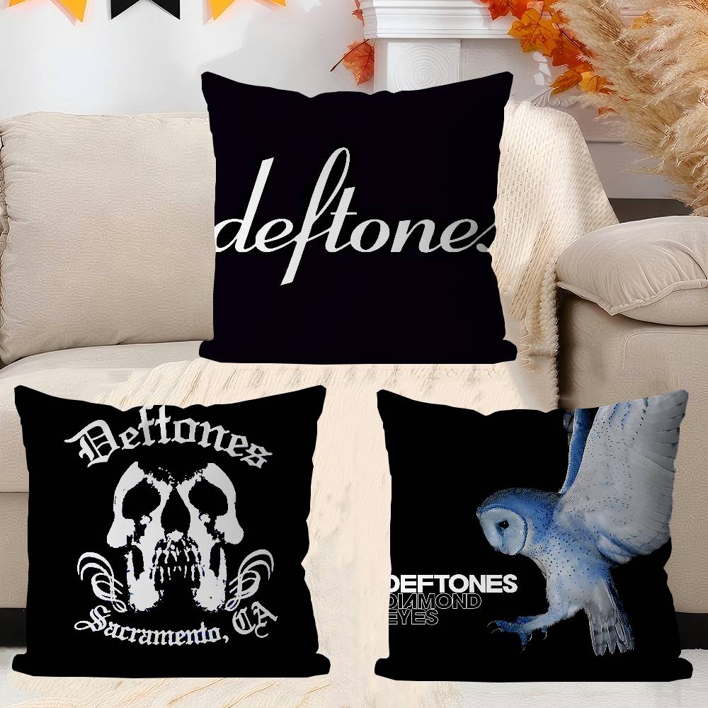 Deftones Music Personalized Pillow Cover Kids Bedroom Wild Party Decor Pillowcase Kid Birthday Shower Gift
