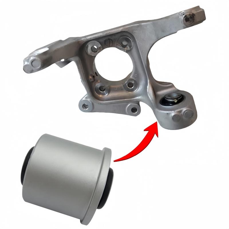 Rear Left Steering Spindle Knuckle Bushing For Ford Fusion Mondeo MK V Edge Mustang 2013- G3GC5B758A E1GC2C299A2B DG9C5B759A