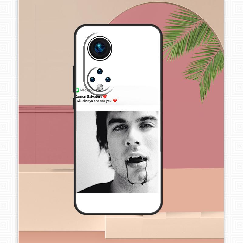 Damon Salvatore Vampire Diaries Case For Honor Magic 7 Lite 5 6 8 Pro Honor 200 400 X9c X9b X9a X8b X8a X8c 50 70 90 Cover