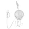 360° Rotating 100W Retractable Charging Cable for Apple, Type-C, Tablet, Watch, Phone