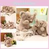 Adorable Plush Elephant Doll Soft Stuffed Toy Perfect For Birthday Gifts And Companionship