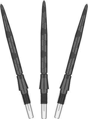 Target Darts Swiss Storm Onyx Dart Points Set 3 Black 30mm