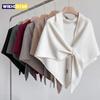 1 PZ Scialle a Triangolo Semplice di Alta Qualità alla Moda Sciarpa Comoda Morbida per Uso Esterno Casual Versatile alla Moda Scialle Perfetto