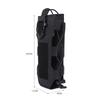 1pc Versatile Molle Water Bottle Bag for Outdoor Travel Backpacking Drawstring Bottle Kettle Holder Carrier Pouch