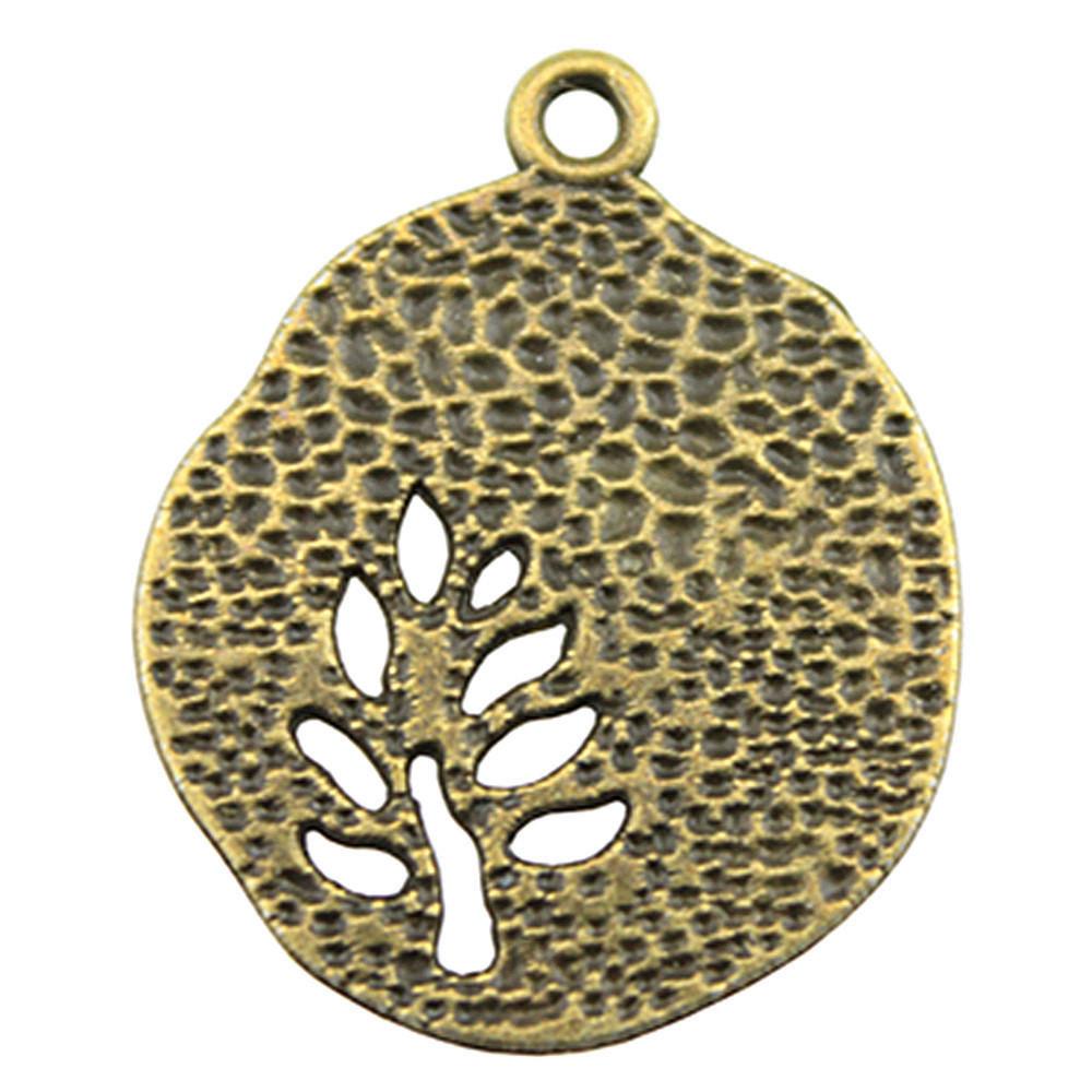 Tree Of Life Charms Antique Round Pendants For Spiritual DIY Jewelry