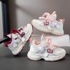 Girls Dad Shoes Breathable Children's Sneakers Spring and Autumn Cartoon Mesh Shoes Lightweight Non-slip Girls Running Shoes